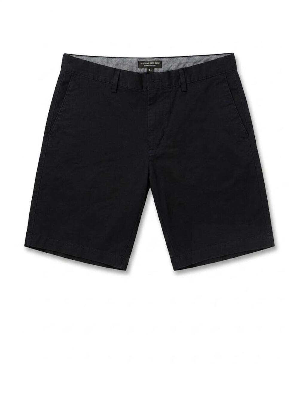 Banana Republic Men's Emerson Chino Shorts Black - Size 34